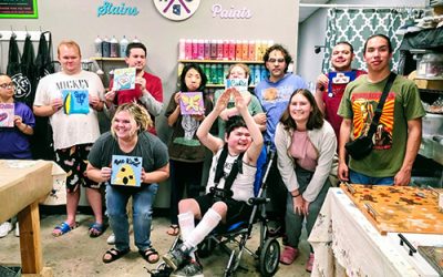 Painting, Laughter & Friendship