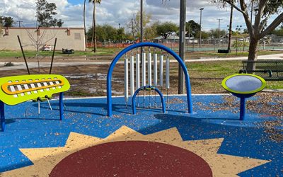 Musical Garden at Clark Park