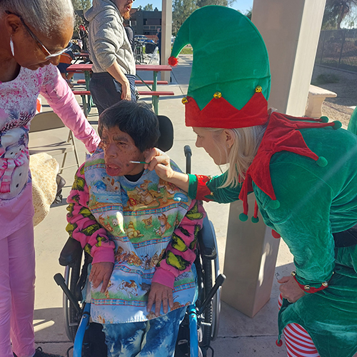 Ho, Ho, Holiday Party at the Centers for Habilitation